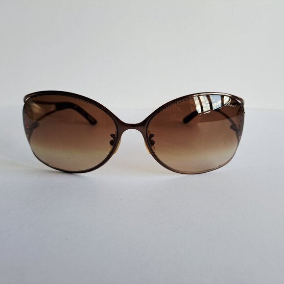Women's Chopard Limited Edition Brown Sunglasses - Picture 2 of 15